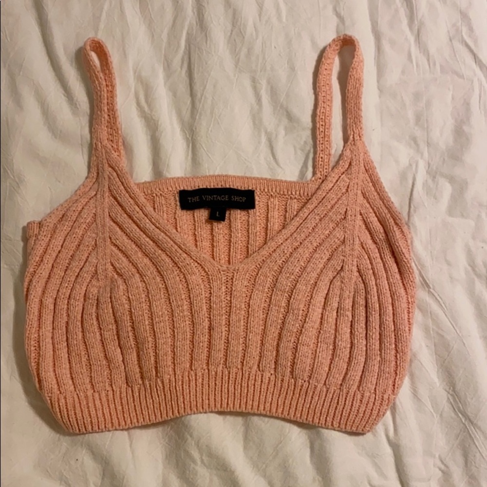 Light pink top
